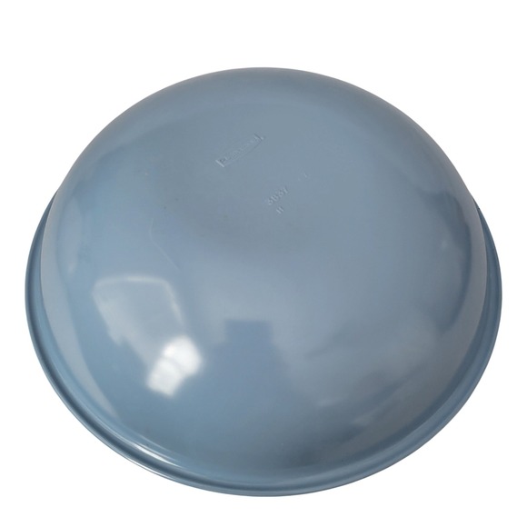 Rubbermaid Blue 9" Melamine Large Vegetable Serving Mixing Bowl Vintage #3837 - Picture 3 of 4